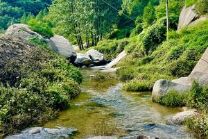 2023.5.20【乐平户外】洛宁上沟--神灵寨后山一天8公里休闲徒步薅野韭菜挖竹笋品大锅烩菜