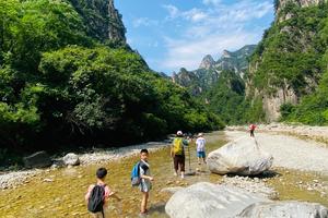 2023.6.22【乐平户外】端午节活动“中原小桂林”净影寺后河大峡谷一天10公里徒步