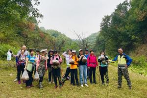 2023.10.8【乐平户外】济源王屋山--柿子沟一天12公里休闲徒步赏秋 摘野果