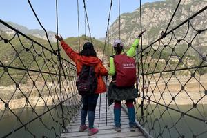 2023.11.12【乐平户外】太行森林步道-沁龙峡-峡谷天河-水上挂壁-龙啸谭-群英洞-猕猴桥北南穿越15公里