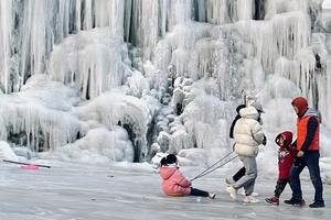 2023.12.30【元旦活动】绝美亲子休闲线--南太行红豆杉大峡谷一天滑冰 赏冰挂