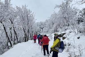 2024.1.20【乐平户外】绝美线路--洛宁嶕峣山一天8公里休闲徒步 赏雪 摄影 打雪仗 