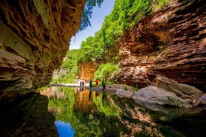 2024.5.16【乐平户外】入门级徒步线--山西杨柏大峡谷一天12公里环线穿越