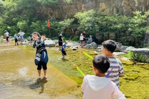 2024.6.8【端午活动】“中原小桂林”-后河大峡谷一天9公里休闲徒步 嬉水