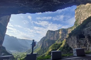 2024.9.15-16【乐平户外】南太行王莽岭-东庙华-锡崖沟挂壁公路-天界山-小灵山天梯-关后大峡谷两天轻装徒步