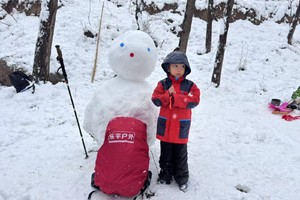 2025.2.1【大年初四】绝美赏雪线路--洛宁段山一天8公里休闲徒步 滑雪 赏雾凇 打雪仗