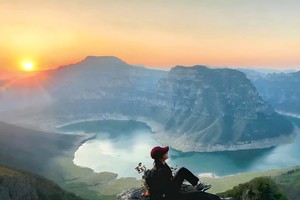 2025.2.15【乐平户外】济源沁龙峡东岸--金鸡岭--五龙秘境一天13公里野线 徒步 登山 穿越