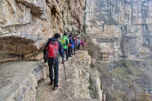 2025.5.11【乐平户外】跟着国家地理徒步南太行；千年古迹千佛洞~显阳寺~李虎栈道一天12公里徒步穿越