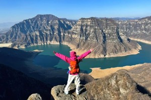 2025.4.19【乐平户外】山水济源五龙秘境 金鸡岭穿越沁龙峡一天13公里徒步 登山 喂猕猴