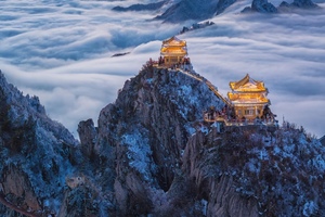 2025.11.18【乐平户外】野线穿越老君山--登顶伏牛山主峰一天12公里徒步穿越 赏雪景 观雾凇