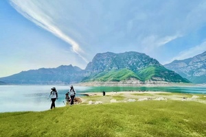 2026.1.8【乐平户外】山水秘境：济源太行“小羊湖”沁龙峡西岸--猕猴吊桥一天10公里休闲徒步