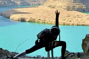 2026.1.17【乐平户外拉练线】济源小羊湖反穿，司马懿藏兵洞--沁龙峡，网红猴桥一天18-20公里晋豫大穿越