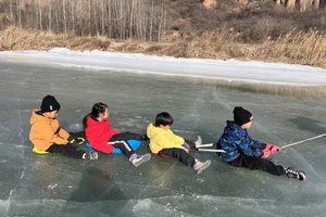 2026.1.31【乐平户外】亲子休闲滑冰：山西丹河峡谷赏冰挂奇观，冬日里的视觉盛宴！品户外大锅烩菜