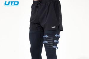 UTO能系列助能款男女士运动二合一长裤