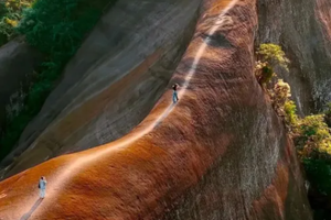 【清明4.4-6】八面山——湖南徒步天花板！双桥水库——亿年地质丹霞的穿越之旅！