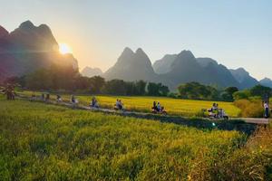 3月3—5日阳朔自由行 | ​遇龙河畔骑行，漓江打卡20元同框，登电视塔&老寨山，吃喝西街，体验异域风情