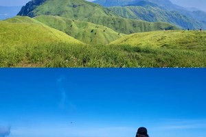 10.1-3 | 武功山,登上云端俯望绿油油的大草甸，去看不一样的自然风光