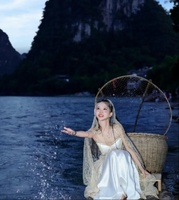 10.3-5/10.6-8 国庆两期 | 桂林阳朔 遇龙河畔骑行，漓江打卡20元同框，登老寨山，西街逛吃