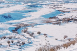 【12.19晚-12.21】 乌兰布统的冬，雪原、雾凇、冰花、烟火，银装素裹的梦幻