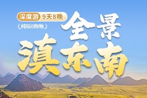 【2025全景滇东南】罗平油菜花-元阳梯田-万峰林-东川红土地-普者黑-坝美-元谋土林-弥勒东风韵-建水-碧色寨-抚仙湖