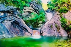 2023.5月14（周日）【江山户外】经典亲子线路--~嵩县卧龙谷一日10km登山徒步+集体包馄饨活动