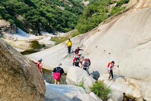 2024.5.2假期第二天【江山户外】宜阳七峪沟---经典遛娃玩水捞鱼挖野菜一日10km活动+户外野炊牛肉刀削面
