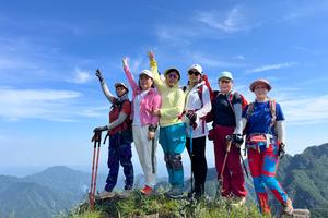 2023年10月14（周六）【江山户外】济源灵山登山徒步一日12km+品农家饭活动
