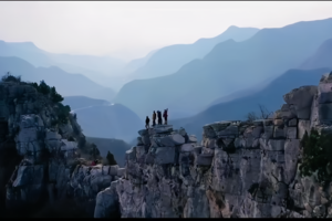 2024.3.17周日【江山户外】焦作荻池岭--狮子峰--地缝一天10km徒步小攀爬（胆大者可体验速降）+山野大锅烩菜