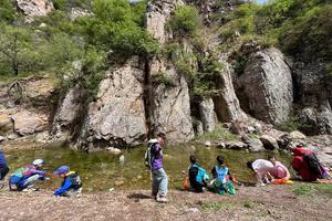 【江山户外·团建】2024.4.30  周二 儿童之家--新密美玉桃源轻徒步、钻山洞、寻密玉、户外野炊活动