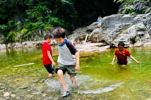 2024.6.8（端午假期第一天）【江山户外】 山西阳城--杨柏大峡谷--玩水捞鱼逮螃蟹一日8--12km亲子徒步线路