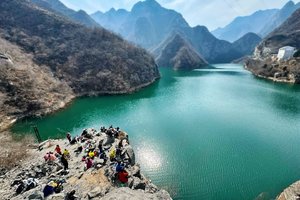 【江山户外】3月8 周六  第一期    巩义“天堂湖”青龙山•后寺河·一日9公里徒步+野炊烤肉活动