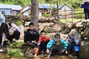 【江山户外】第一期：5月1～2 日轻徒步·两天一夜伏牛山秘境·亲子戏水捞鱼--晚上篝火烧烤活动