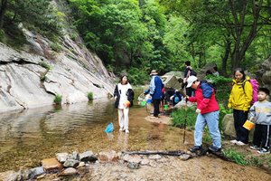 【江山户外】第二期：5月3～4日轻徒步·两天一夜伏牛山秘境·亲子戏水捞鱼--晚上篝火烧烤活动