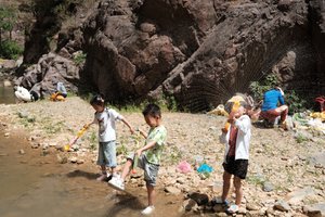 【江山户外】5月18 周日  亲子线路•洛宁螃蟹沟～捞蝌蚪·逮鱼·摸螃蟹·野炊牛肉刀削面