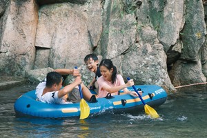 【江山户外】7月19  周六 第一期  济源蟒河-泗坪水库一日6km徒步溯溪、划船玩水，山野烧烤活动