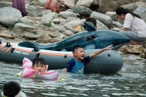 【江山户外】7月26 周六 第三期  济源蟒河-泗坪水库一日6km徒步溯溪、划船玩水，山野馄饨活动