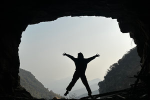 【江山户外】11月5  周三  济源“小北顶”金炉峰--奔月桥--侍郎寨一日12km登山徒步