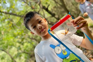 2024.9月16中秋第二天【江山户外】平顶山鲁山六羊山通天河一日8km徒步、玩水、摘野生猕猴桃、八月炸--休闲健身活动