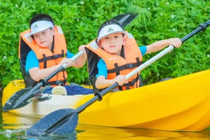 国庆欢乐营 | 3天2夜奔赴山野，探索自然    体验丛林探险、水上皮划艇、野外烧鸡、开启不一Young的假期！