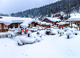 冰雪梦幻A线2-8人精品小团丨7天6晚 | 长白山+雪乡+梦幻雪山+延吉+温泉+漂流+冬捕+雪圈+滑雪+雾凇