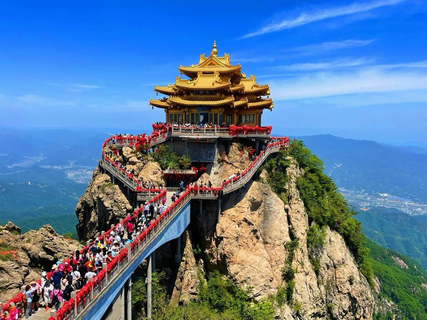 【全景河南6天】2026国庆少林寺 龙门石窟 清明上河园 老君山 万仙山 郭亮村 挂壁公路 河南省博物馆（早鸟报名优惠多多！）