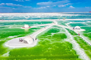 【甘青大环线・2+1头等舱8日游】2026张掖、嘉峪关、敦煌、大柴旦、察尔汗盐湖、青海湖、茶卡盐湖8天（报名交定金1千）