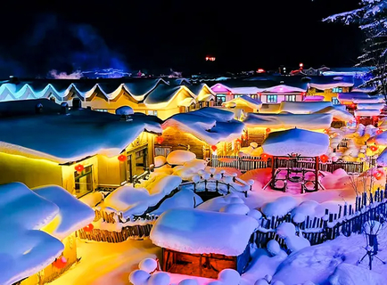 漠河遇见雪乡2-8人精品小团丨7天6晚丨从漠河到雪乡，一场美妙的北国极寒发现之旅！