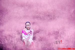 2025年打卡网红拍照地峰林小镇浪漫粉黛乱子草、广东最美欧家梯田、热气球、滑翔伞二日游