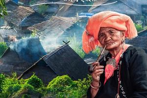 【世界佤乡|秘境沧源】昆明-哀牢山-南恩瀑布-千年崖画-老达保-翁丁-景迈山-翁基古寨-傣族园-曼听公园-告庄8日边境游