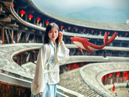 【泉州3天】2025相约大鱼海棠初溪土楼 蟳浦簪花 海上佛国洛伽寺 梧林古村落小娘惹 泉州古城开元寺三天游