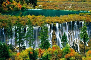 【大美九寨6天】2025川西北彩林盛宴：九寨沟+黄龙+黑水彩林+毕棚沟+达古冰川+羊茸哈德6日深度游