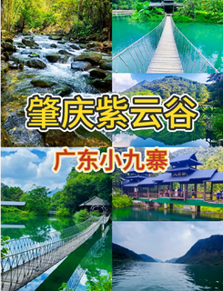 买一送一丨看要求，7.25周六【广东小九寨紫云谷】避暑天堂，探索千年紫云谷溯溪玩水，行摄最美山水，尝美食农家菜