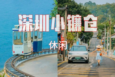  买一送一丨看要求，8.29周六【深圳小镰仓】转发后38元起，海上小火车+小镰仓官湖村+较场尾