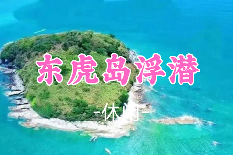 买一送一，看要求，7.25周六【东虎岛】惠州东虎岛浮潜、赶海、坐快艇